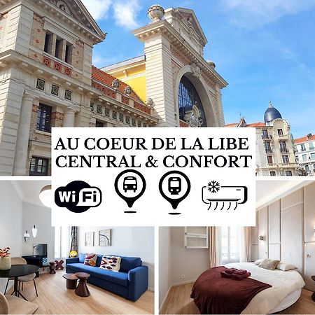Au Coeur De La Libe - Ac - Central - Pres Tram Et Supermarches - Lit Xxl Nice Exteriér fotografie